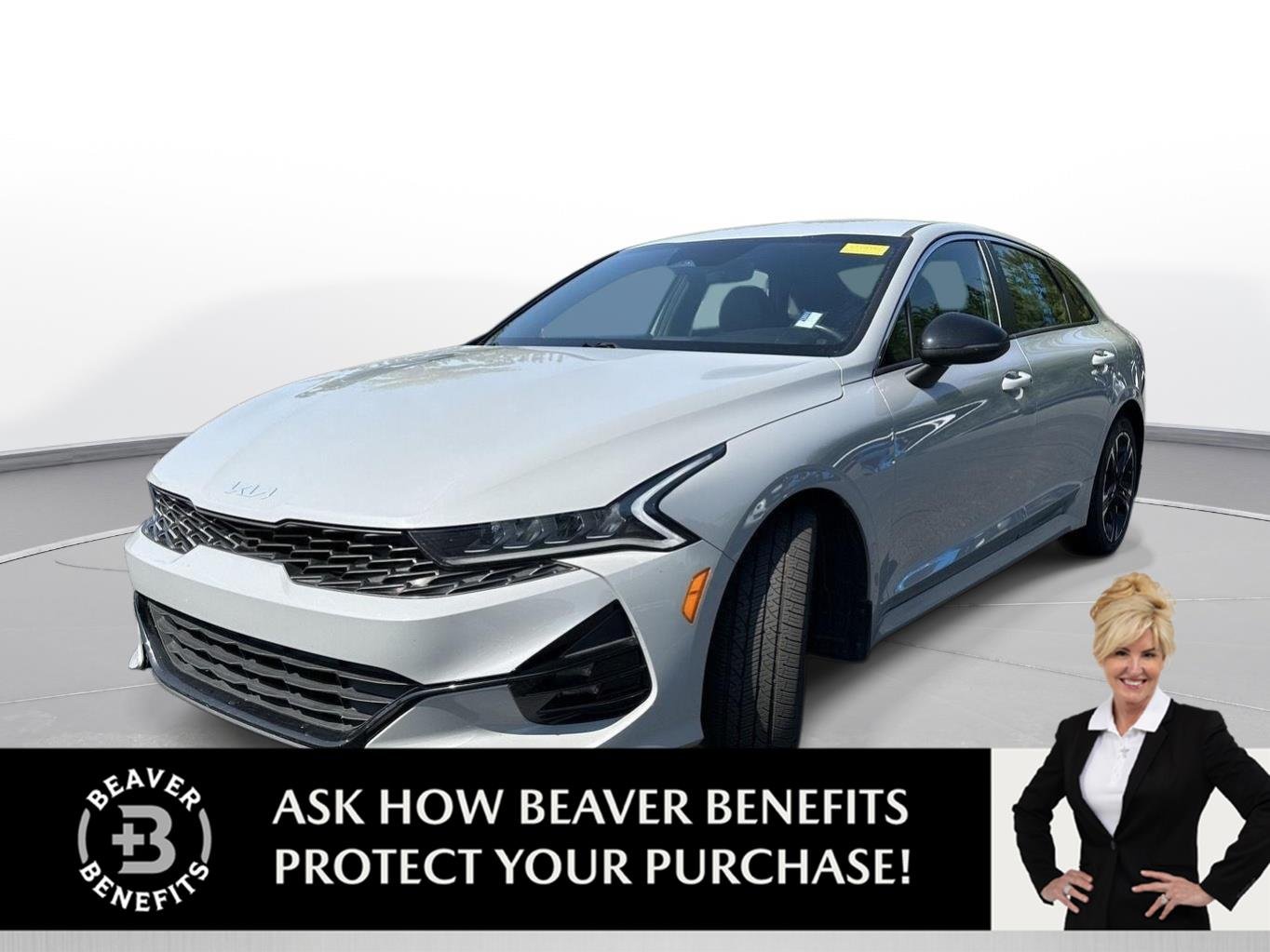 Used 2022 Wolf Gray Kia GT-Line image 1