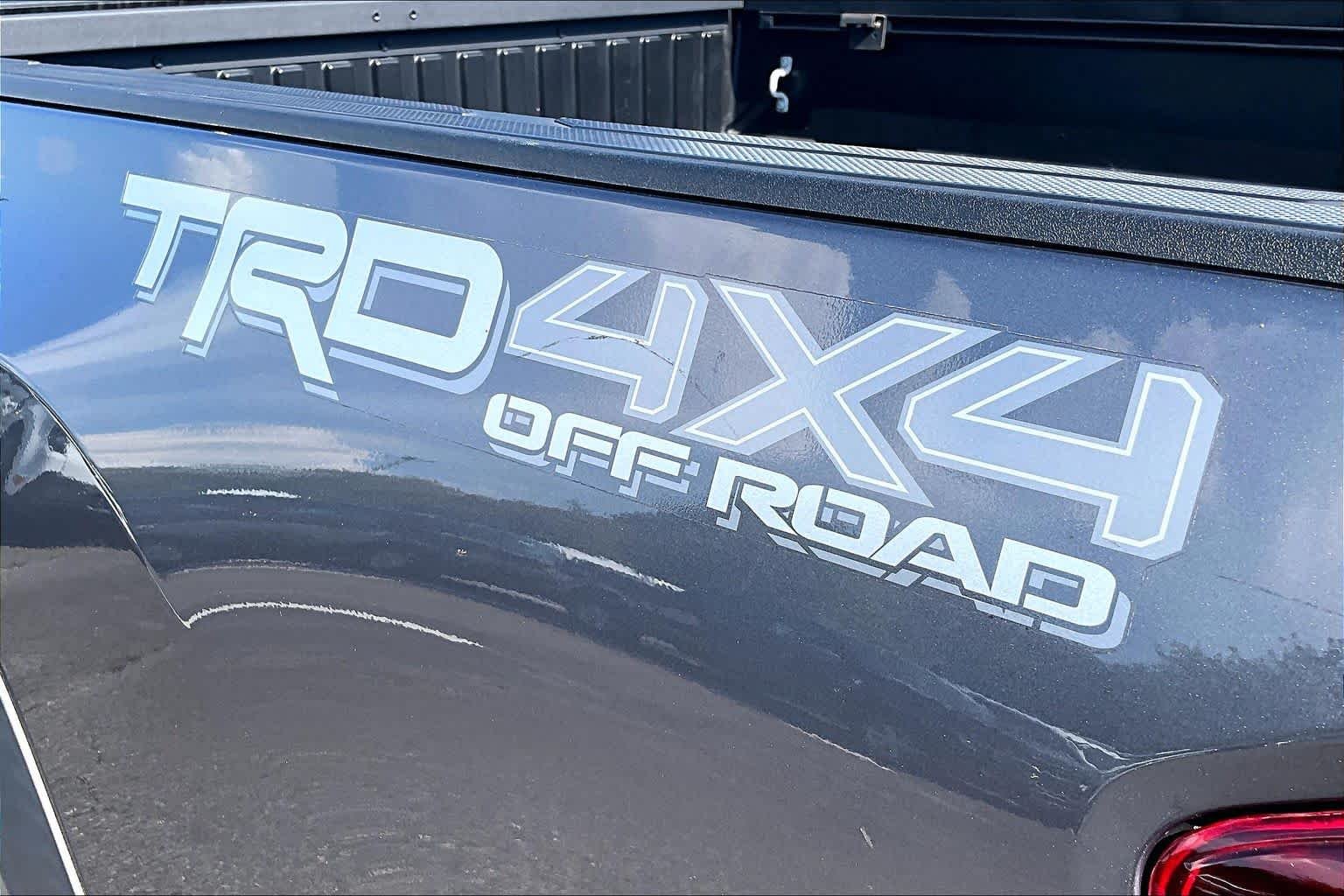 Used 2021 Magnetic Gray Metallic Toyota TRD Off Road image 10