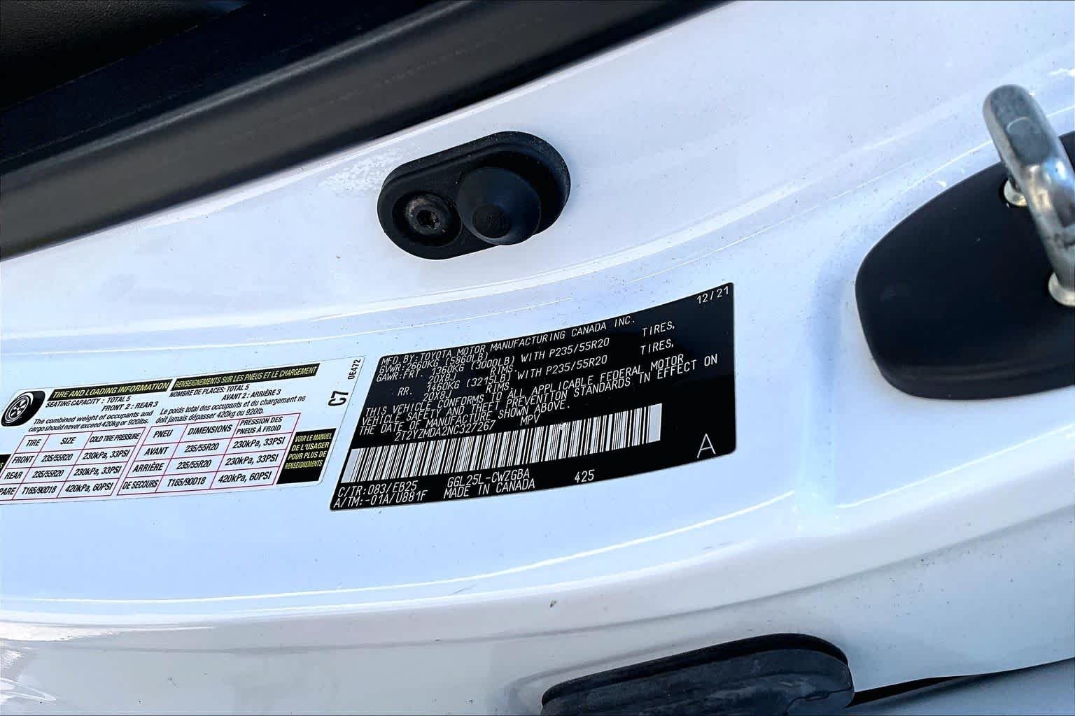 Used 2022 Ultra White Lexus F SPORT Handling image 35