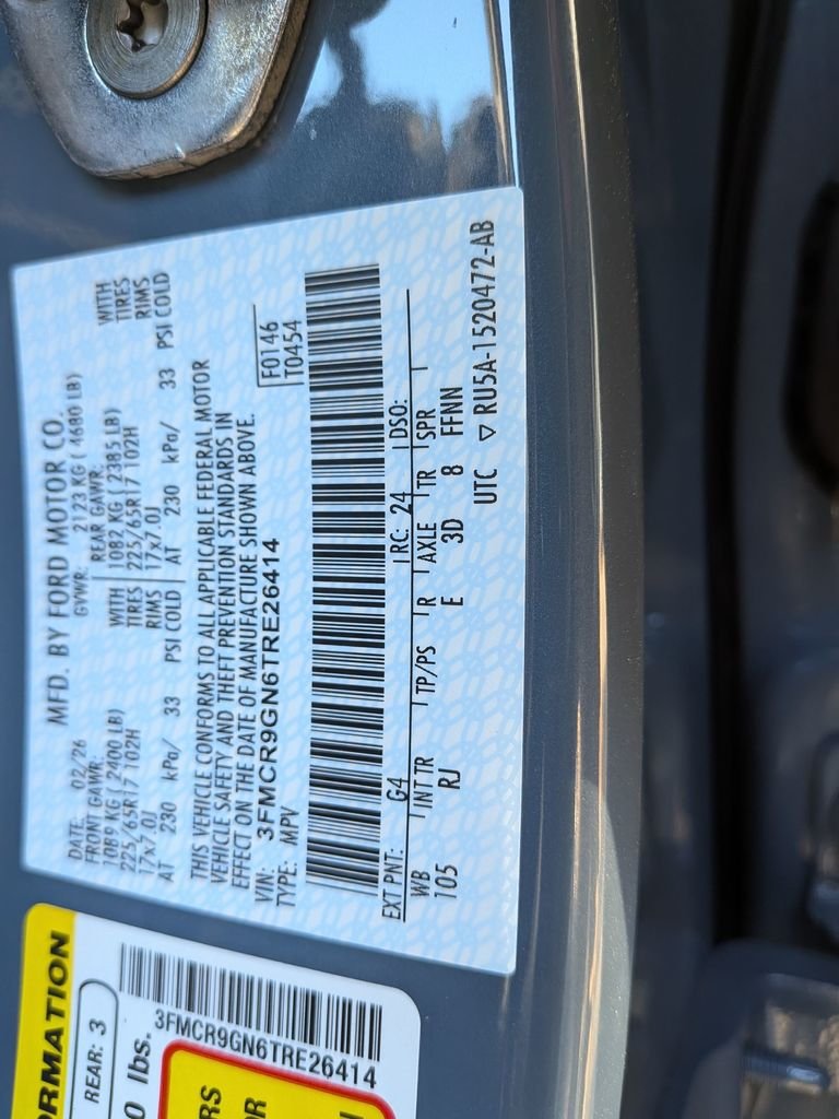 New 2026 Azure Gray Metallic Tri-Coat Ford Heritage image 35