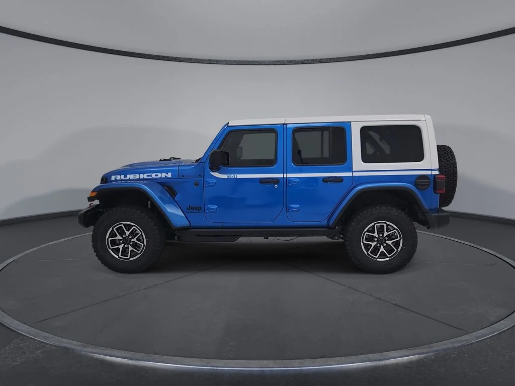 New 2026 Hydro Blue Pearl-Coat Exterior Paint Jeep Rubicon image 9