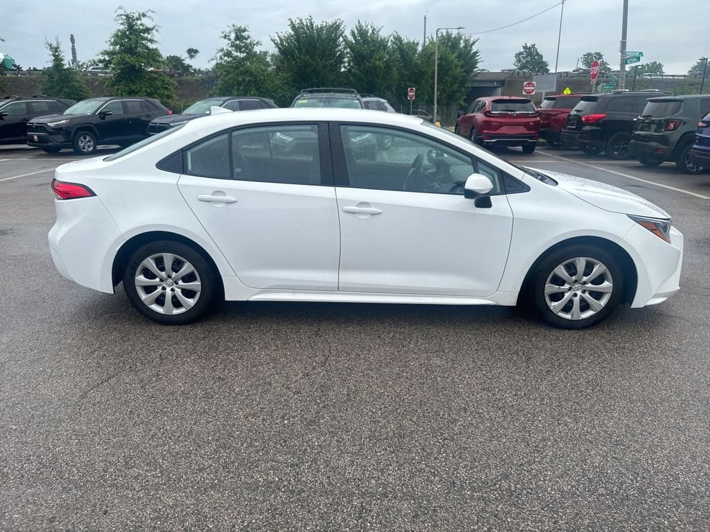 Used 2024 White Toyota LE image 8