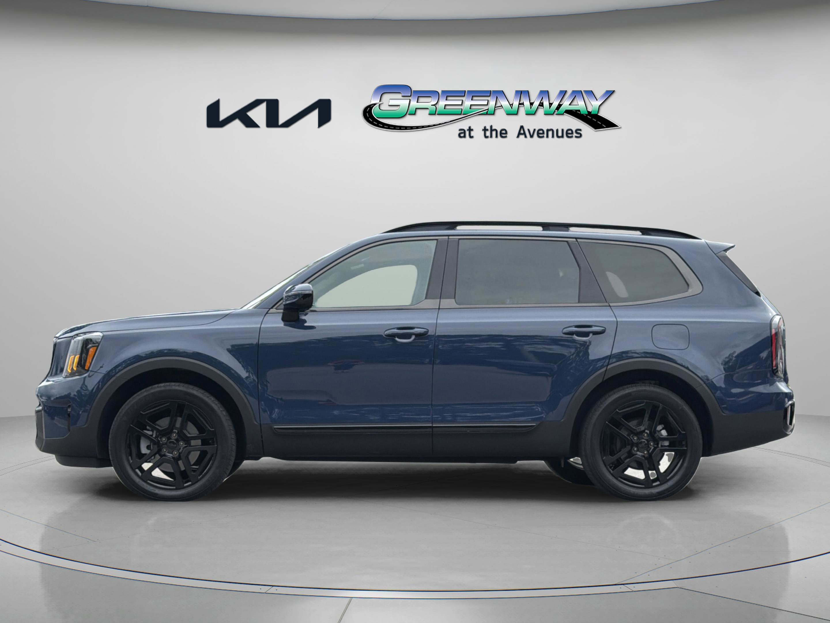 Used 2025 Midnight Lake Blue Kia SX-Prestige X-Line image 3