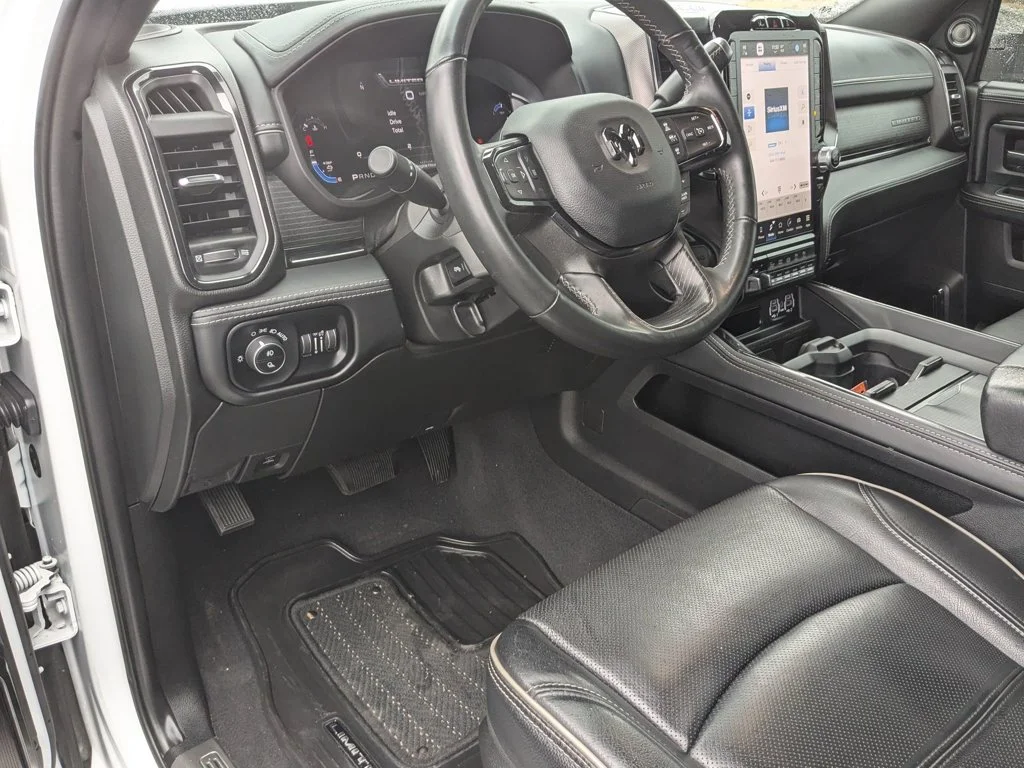 Used 2024 Bright White Clearcoat Ram Limited image 13