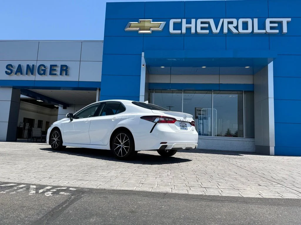 Used 2023 White Toyota SE image 8