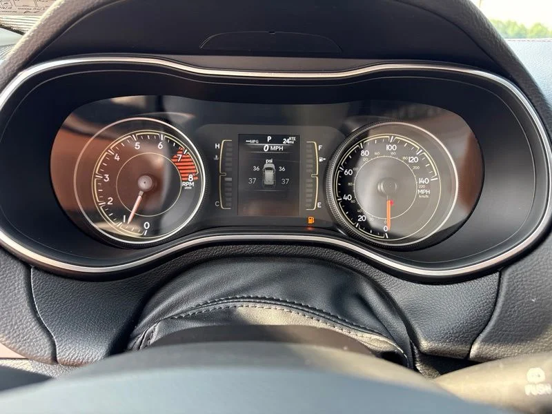 Used 2021 Orange Jeep Latitude Lux image 23