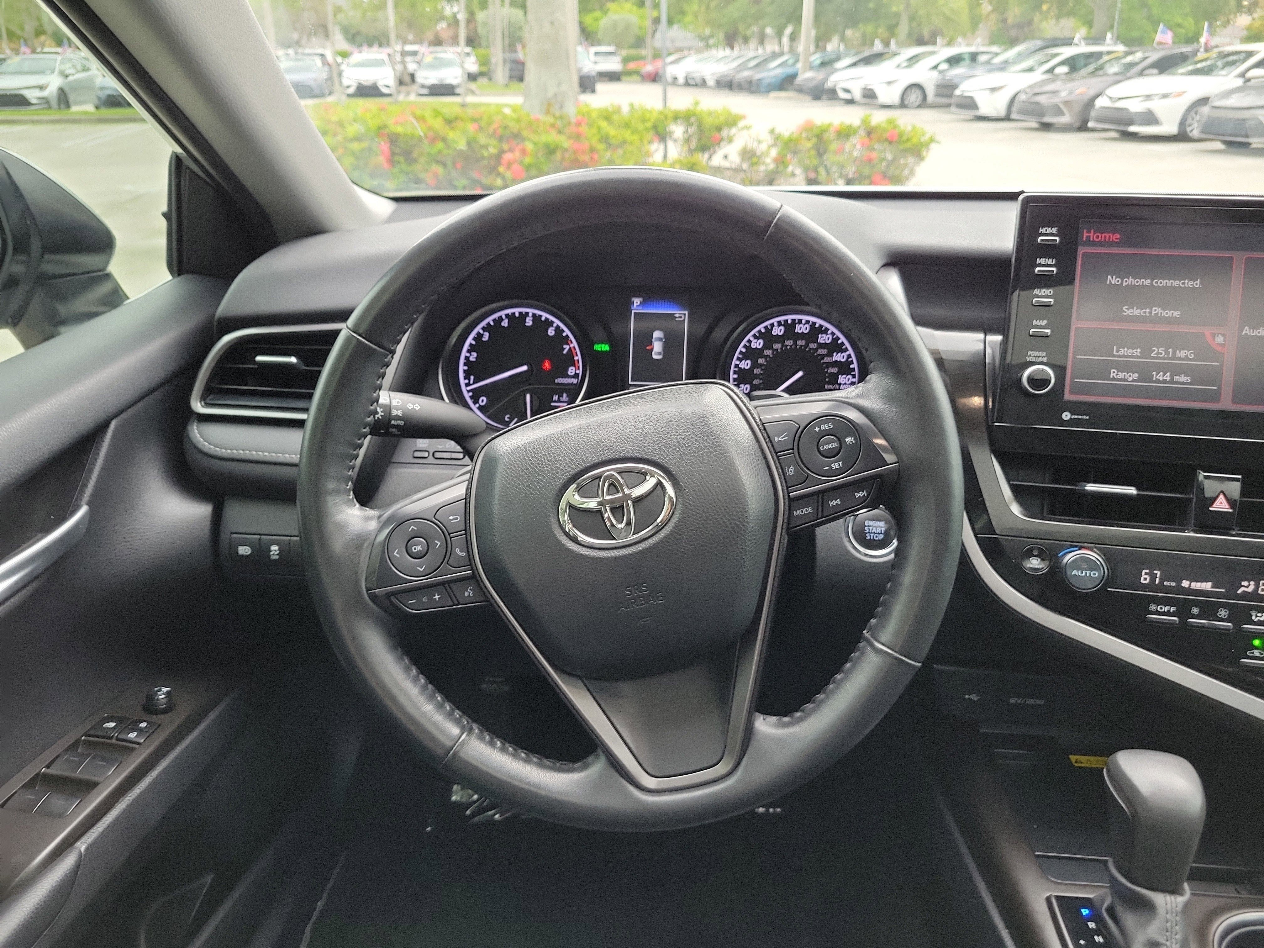 Used 2024 Celestial Silver Metallic Toyota SE image 16