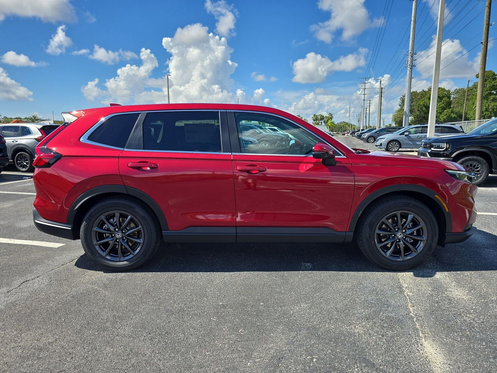 New 2026 Radiant Red Metallic Honda EX-L image 3