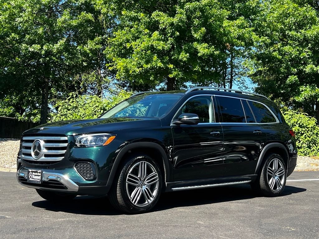 Certified Used 2024 Green Mercedes-Benz GLS 450 image 1