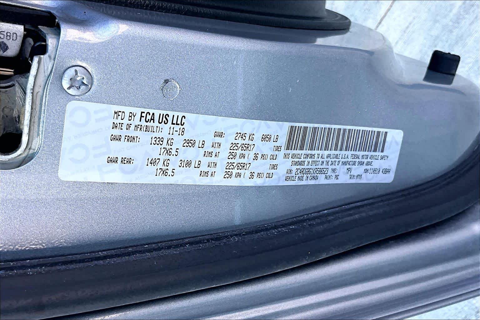 Used 2019 Billet Clearcoat Dodge SE Plus image 33