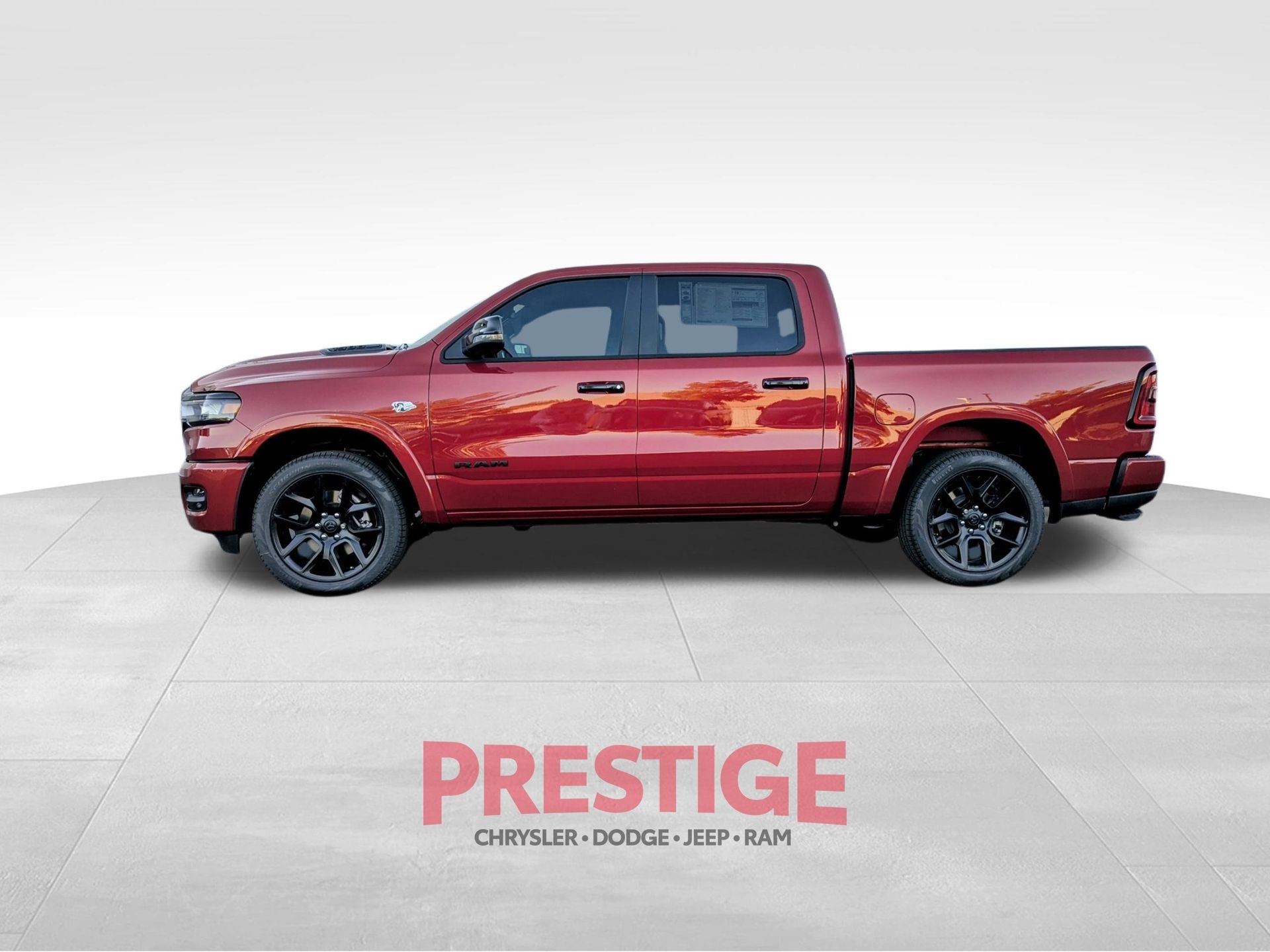 New 2026 Molten Red Pearl-Coat Exterior Paint RAM Laramie image 9