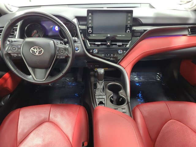 Certified Used 2021 Wind Chill Pearl/Midnight Black Metallic Toyota XSE V6 image 24