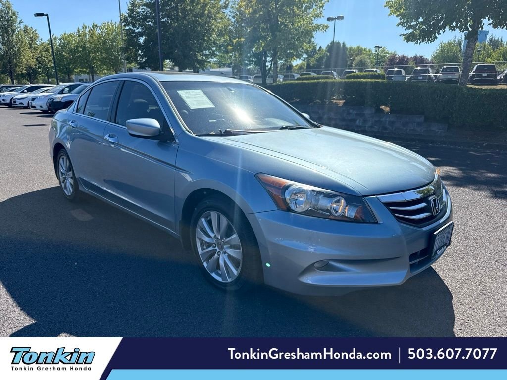 Used 2011 Celestial Blue Metallic Honda EX-L image 1