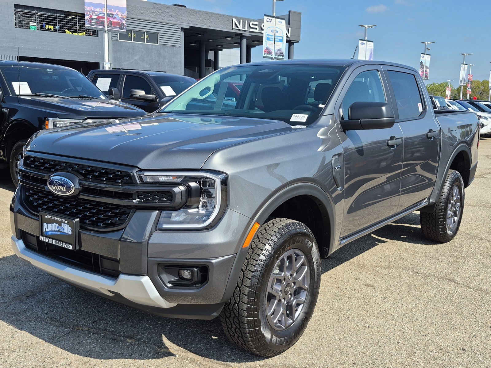 New 2026 Carbonized Gray Metallic Ford XLT image 3