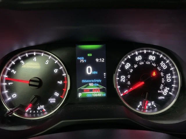 Certified Used 2021 Blue Toyota LE image 12