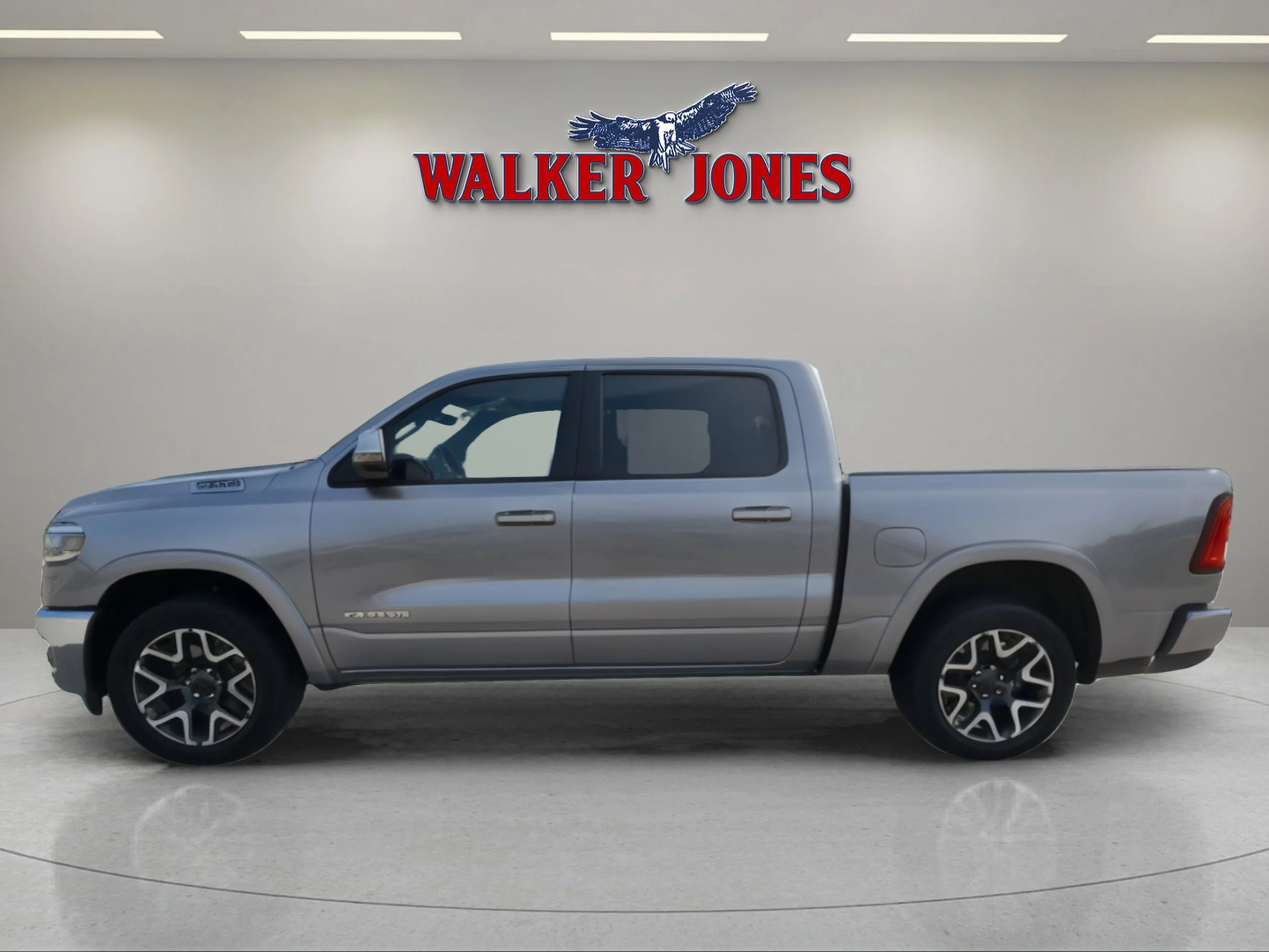 Used 2025 Billet Silver Metallic Clearcoat Ram Laramie image 6
