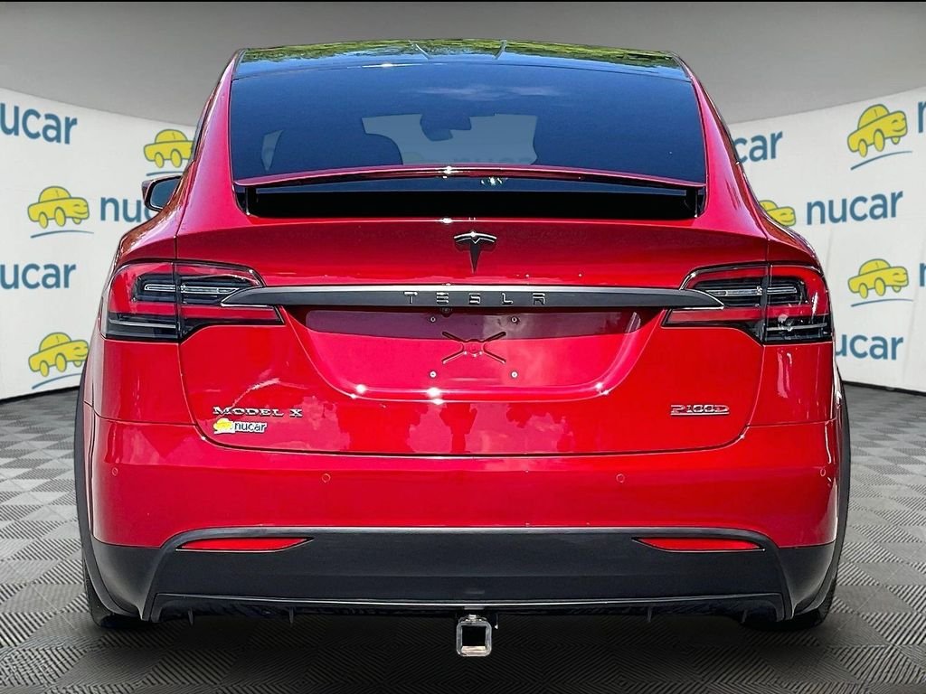 Used 2018 Red Tesla P100D image 5