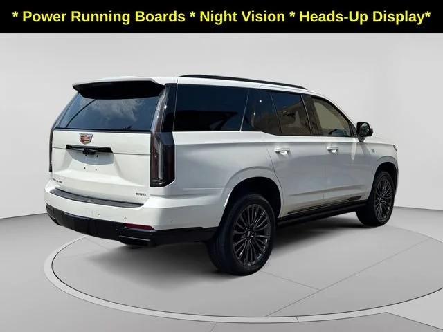 Used 2025 Crystal White Tricoat Cadillac Sport Platinum image 5