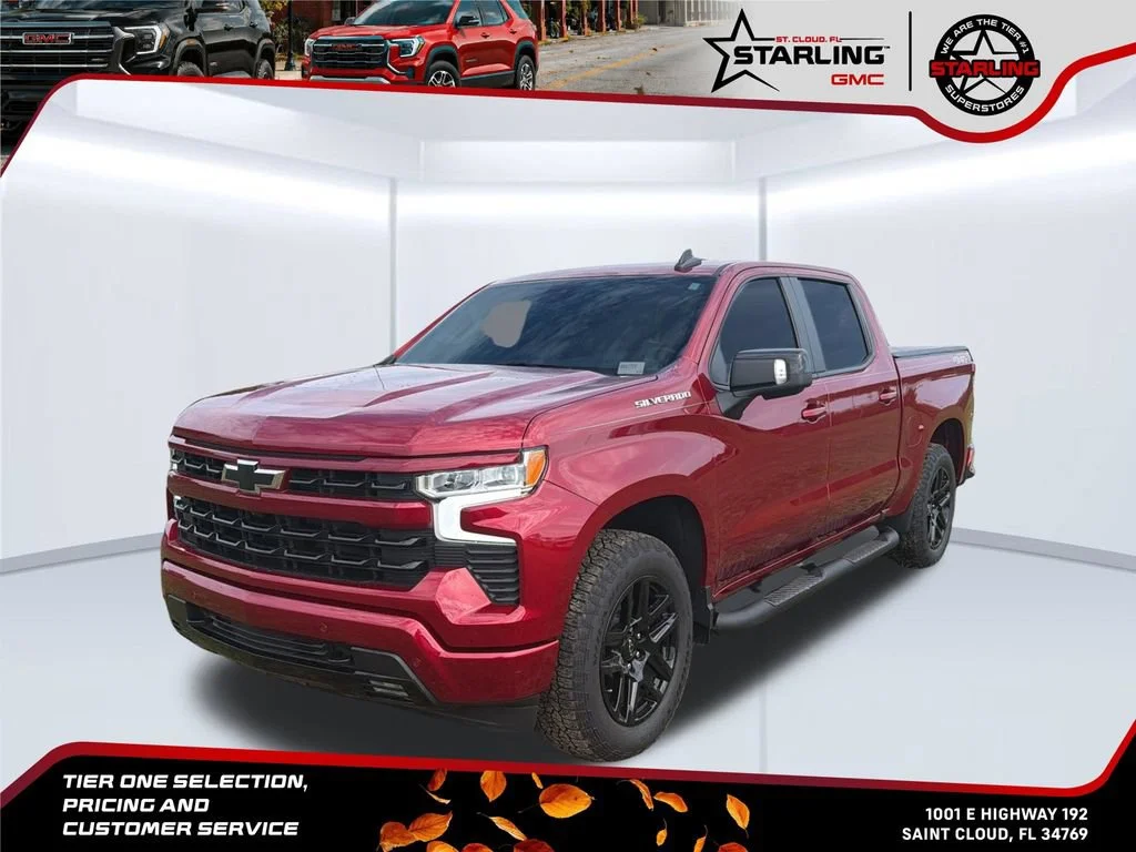 Used 2024 Radiant Red Tintcoat Chevrolet RST image 1