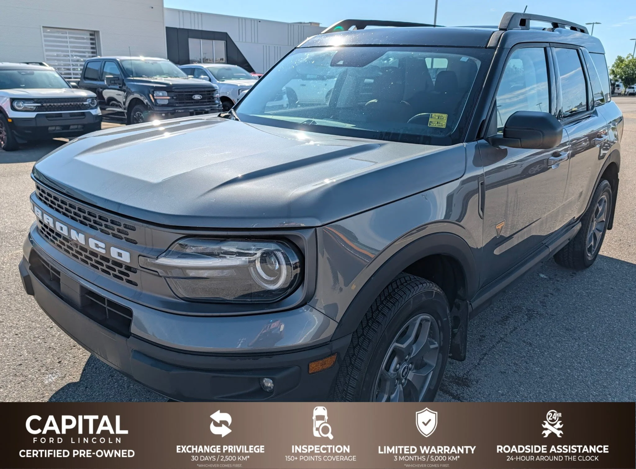 Used 2023 GREY Ford BADLANDS image 1
