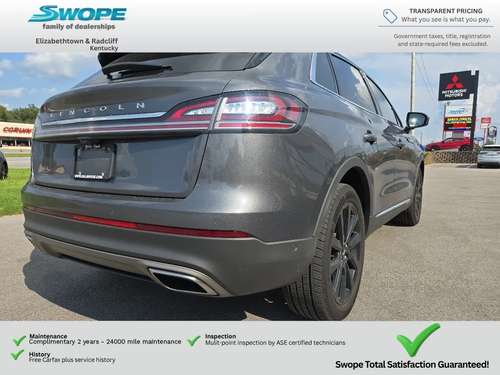 Used 2022 Asher Gray Metallic Clearcoat Lincoln Reserve image 7
