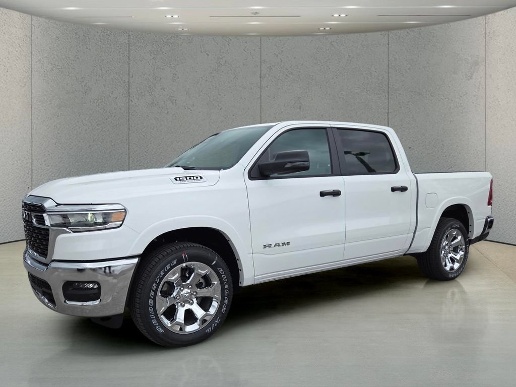 New 2026 Bright White Clear-Coat Exterior Paint RAM Big Horn image 10