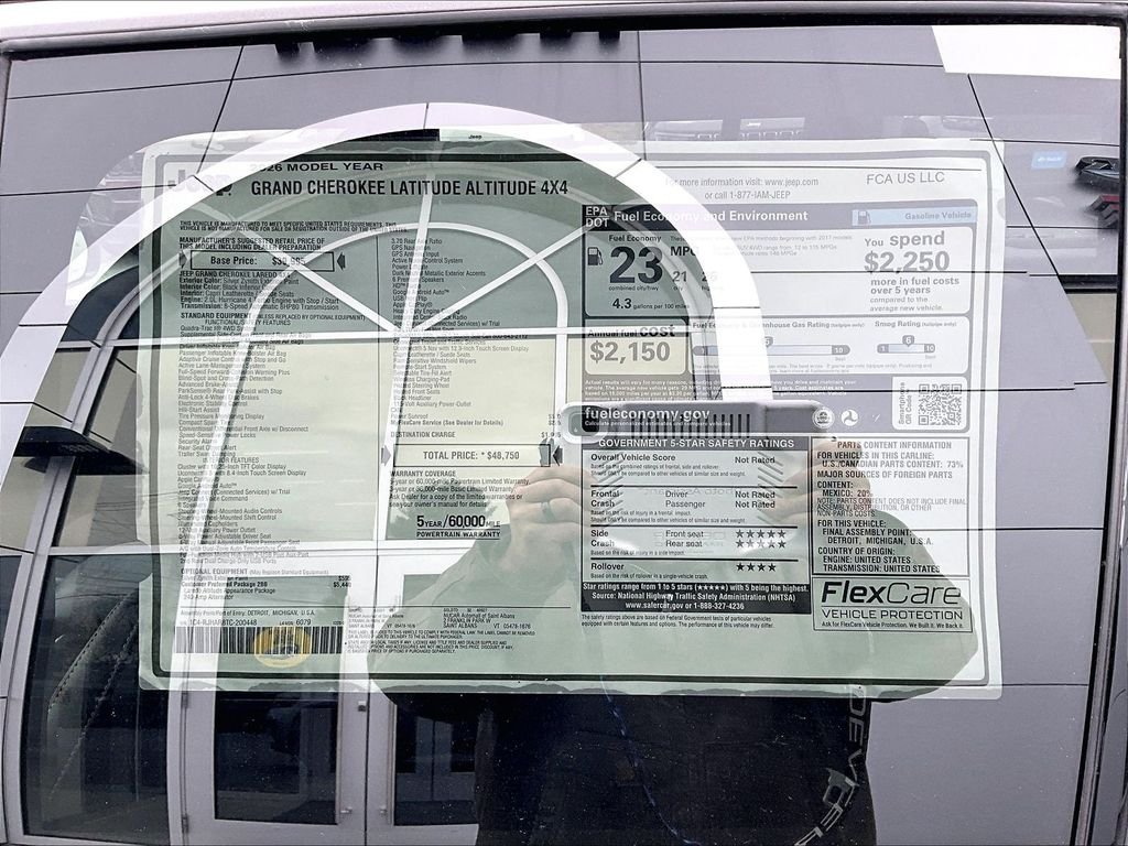New 2026 Silver Zynith Jeep Laredo image 18