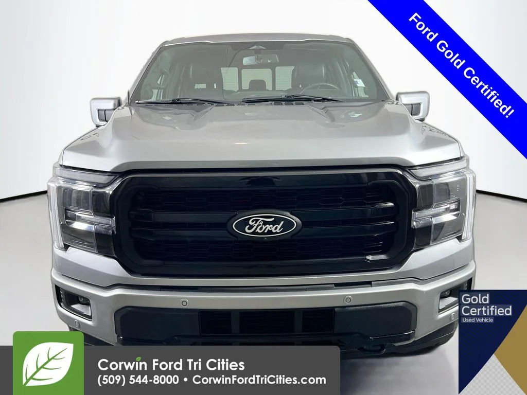 Certified Used 2025 Iconic Silver Metallic Ford Lariat image 4