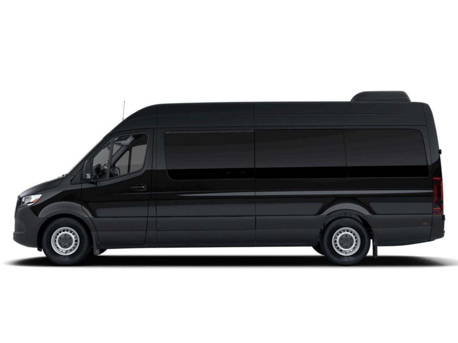 New 2026 Obsidian Black Metallic Mercedes-Benz 2500 High Roof I4 Diesel HO 170 RWD image 3