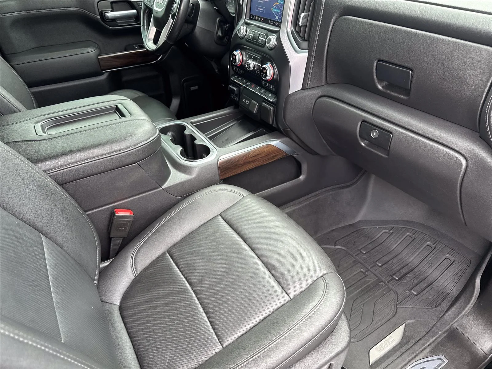 Used 2021 ONYX BLACK GMC SLT image 36