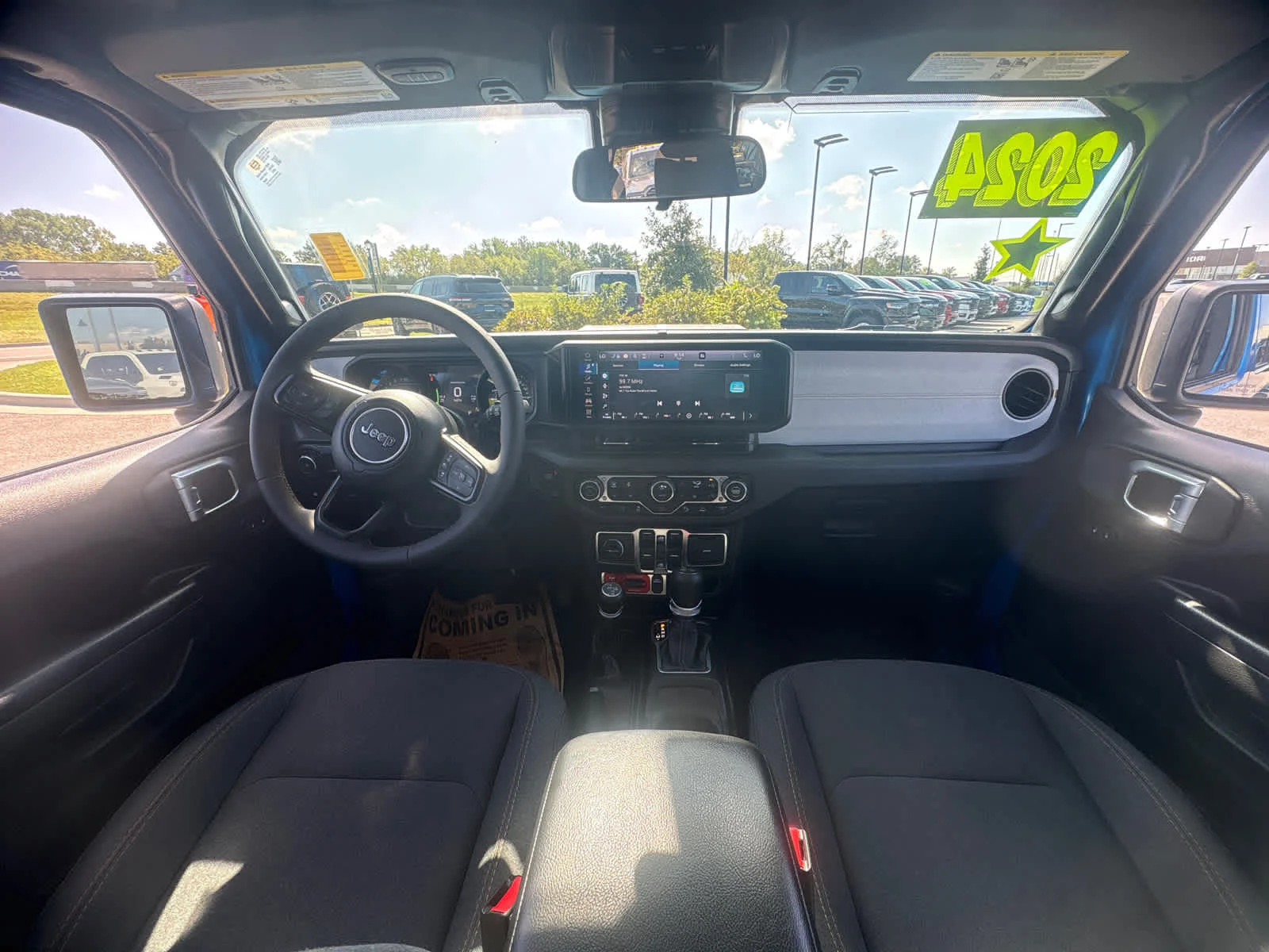 Used 2024 Hydro Blue Pearlcoat Jeep Willys image 18