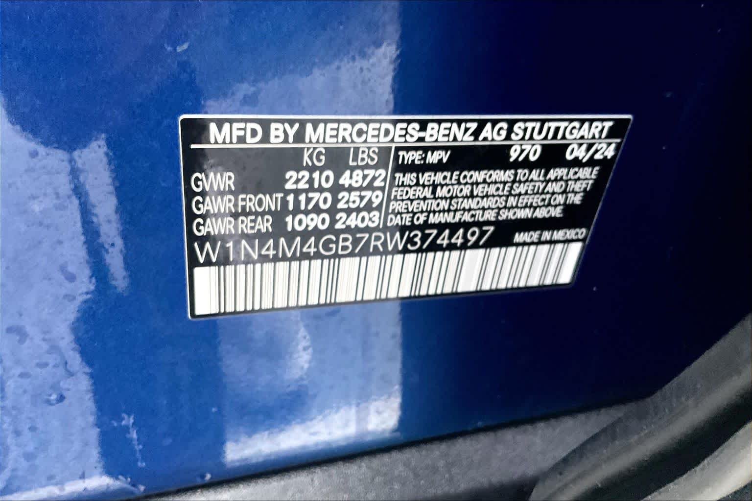 Used 2024 Starling Blue Metallic Mercedes-Benz GLB 250 image 50