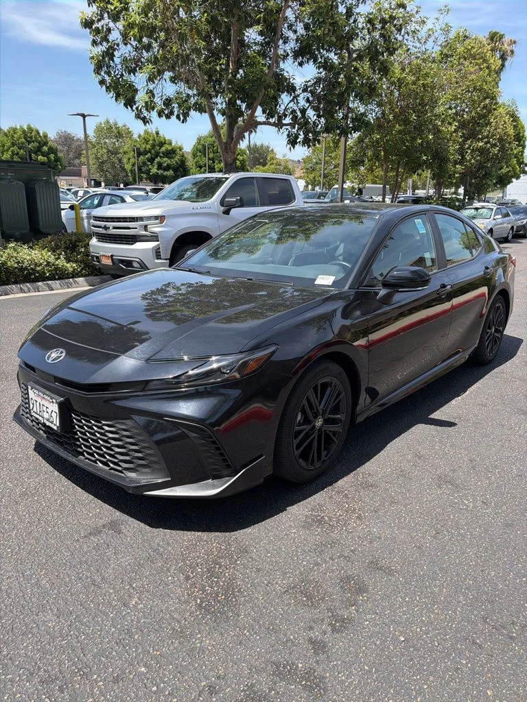 Used 2025 Black Toyota SE image 8
