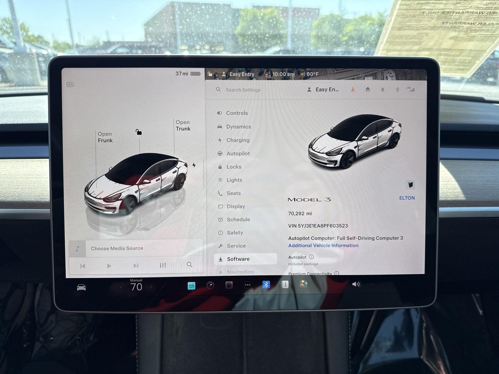 Used 2023 Tesla Model 3 Base with VIN 5YJ3E1EA8PF603523 for sale in Kansas City