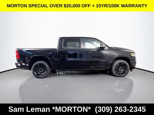 New 2026 Diamond Black Crystal Pearl-Coat Exterior Paint Ram Limited image 8