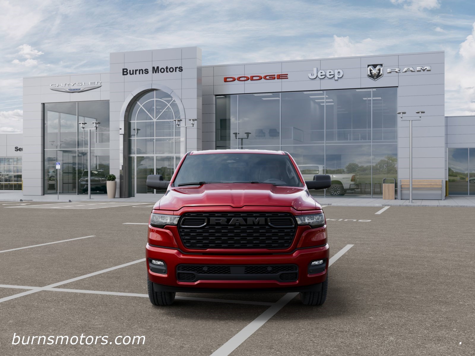 New 2026 Molten Red Pearl-Coat Exterior Paint RAM Express image 6