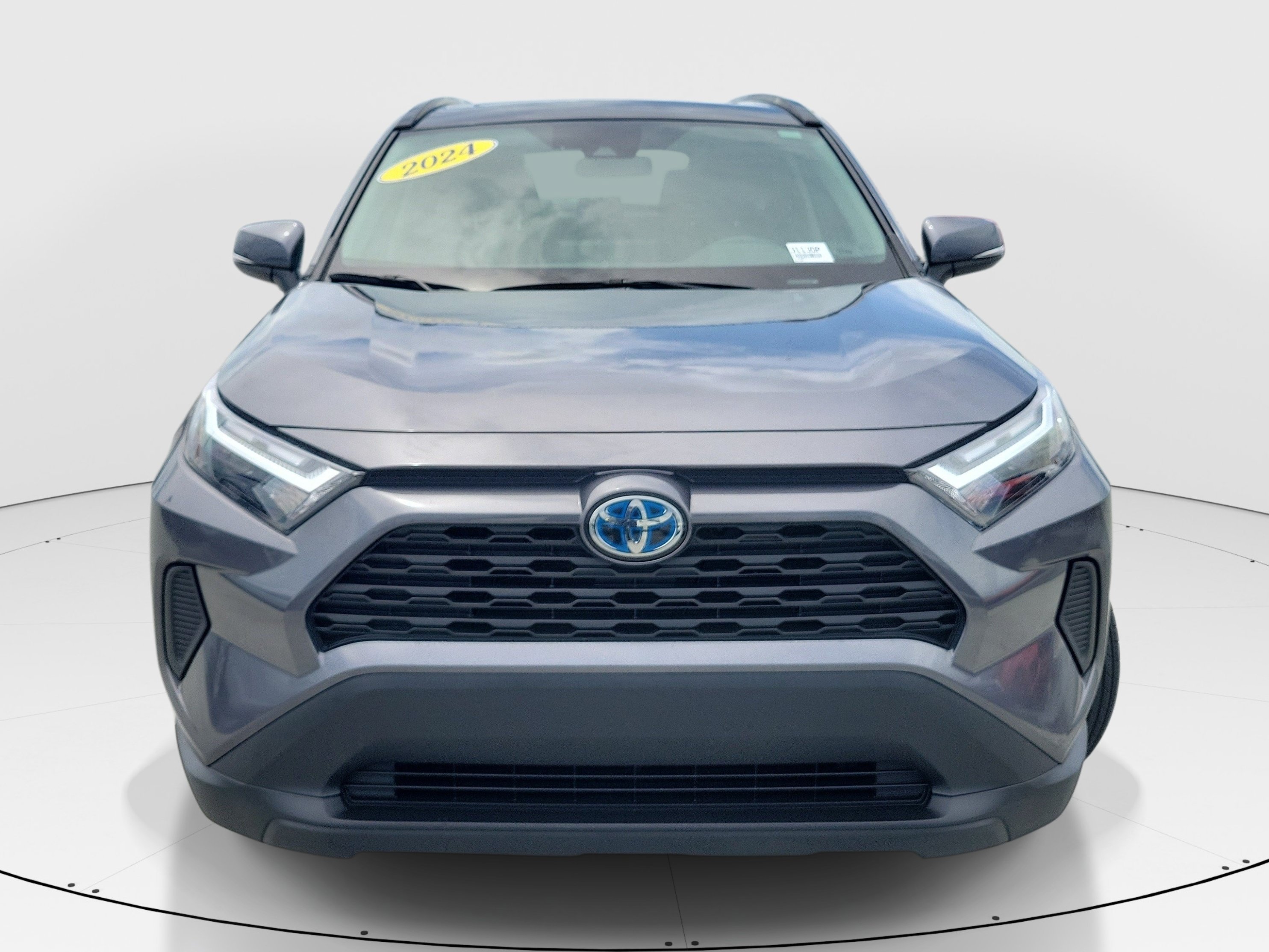 Certified Used 2024 Magnetic Gray Metallic Toyota Hybrid XLE image 2