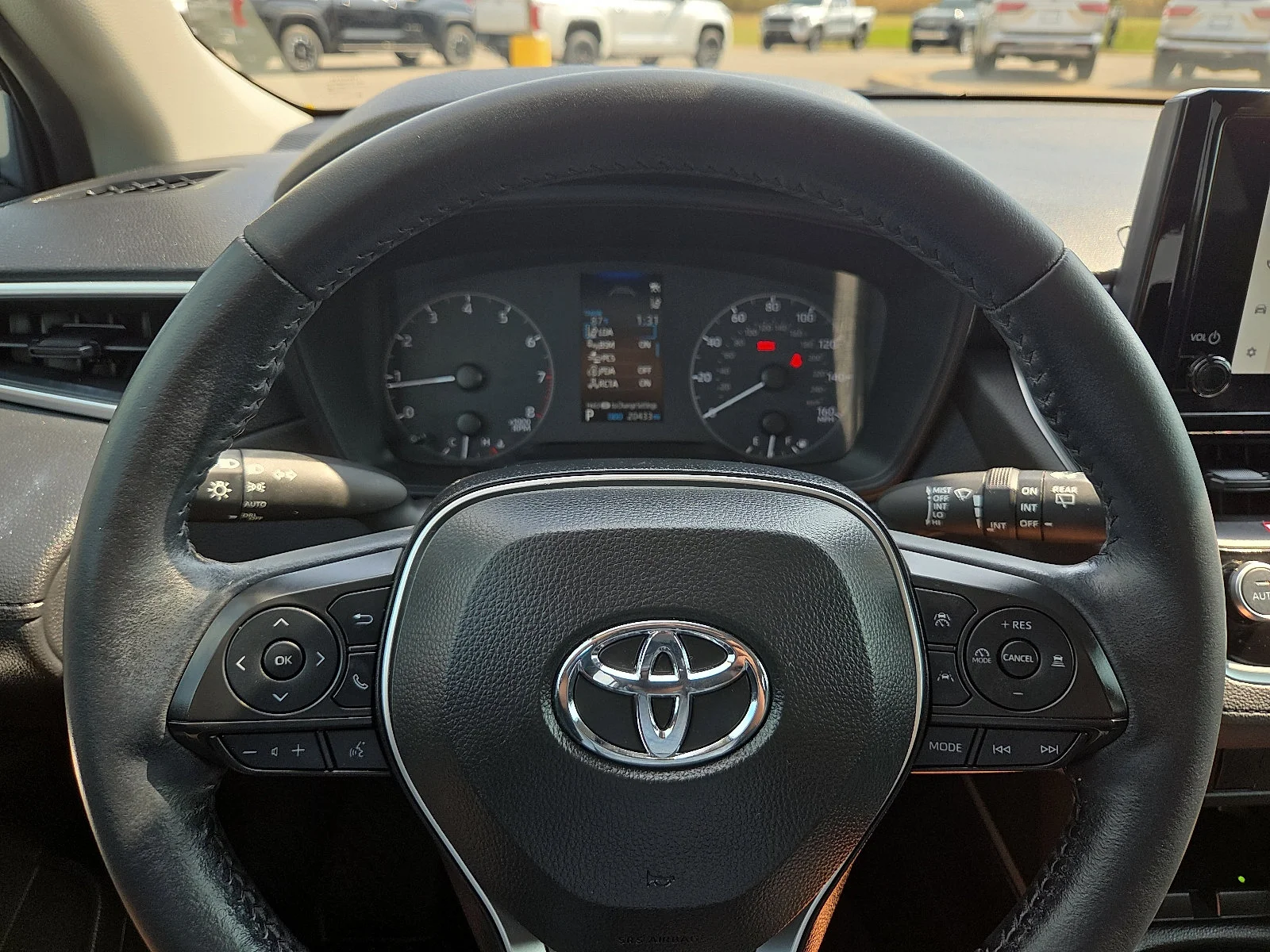 Used 2024 Celestite Toyota LE image 24