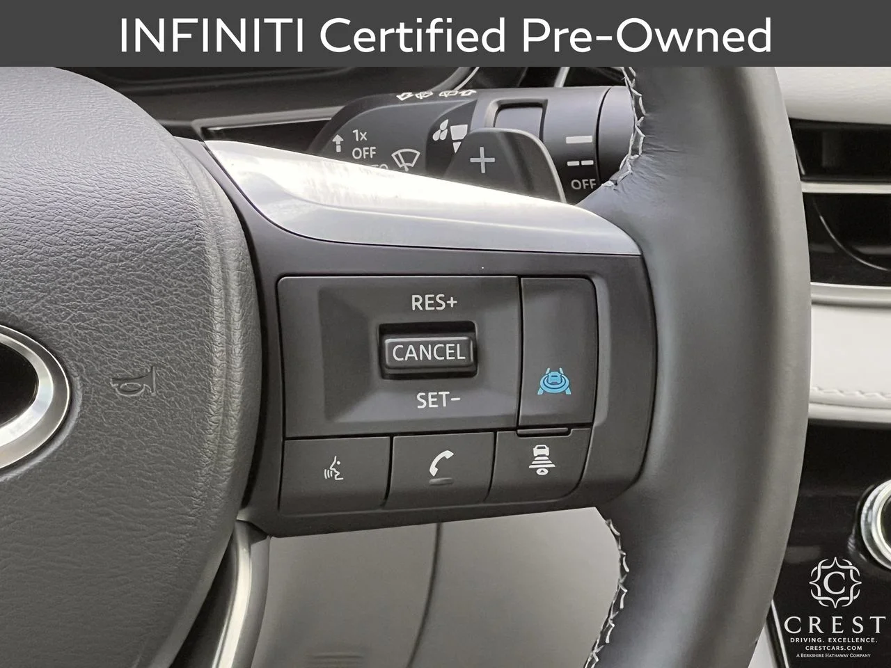 Certified Used 2027 Radiant White Black Obsidian INFINITI AUTOGRAPH image 16