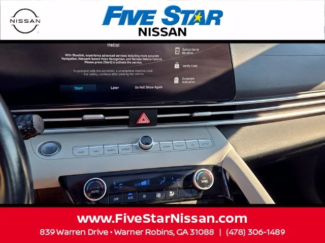 Used 2023 Blue Hyundai Limited image 20