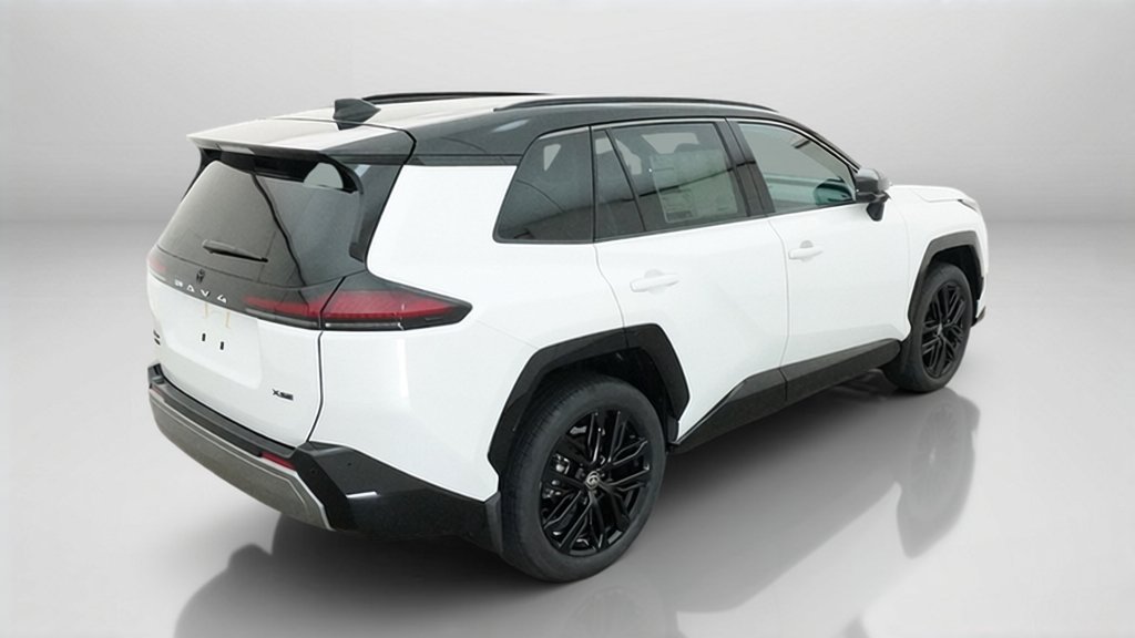 New 2026 Wind Chill Pearl with Midnight Black Metallic roof Toyota XSE image 11
