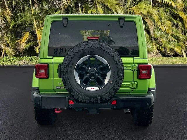 Used 2019 Green Jeep Unlimited Rubicon image 6