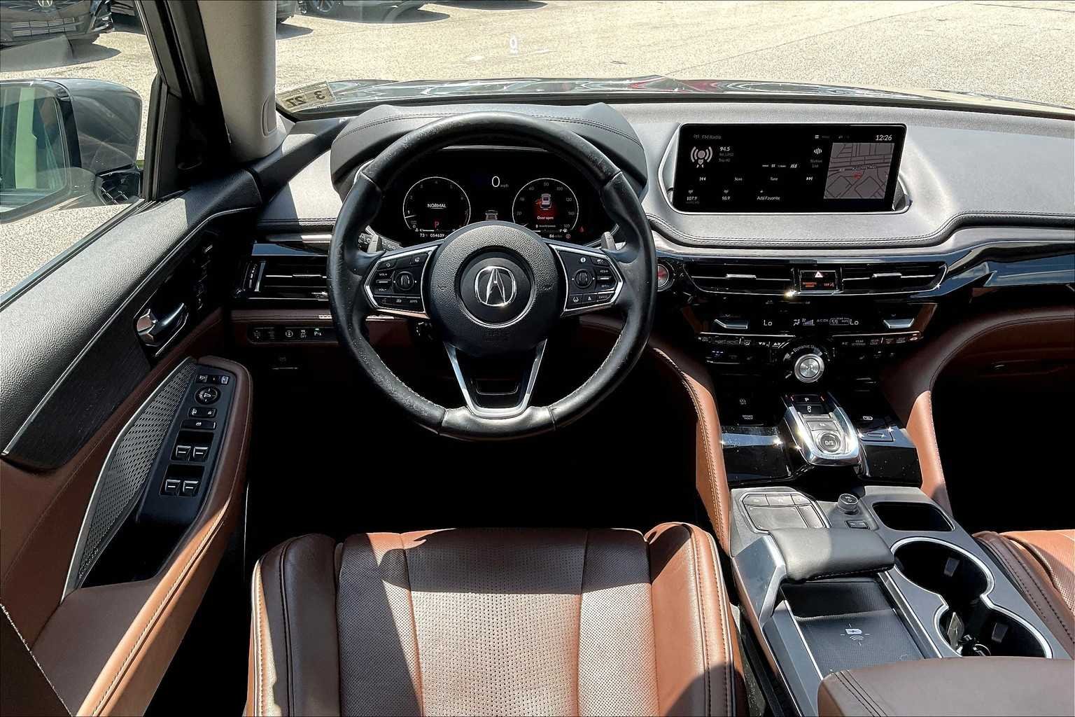 Used 2022 Liquid Carbon Metallic Acura w/Advance Package image 5