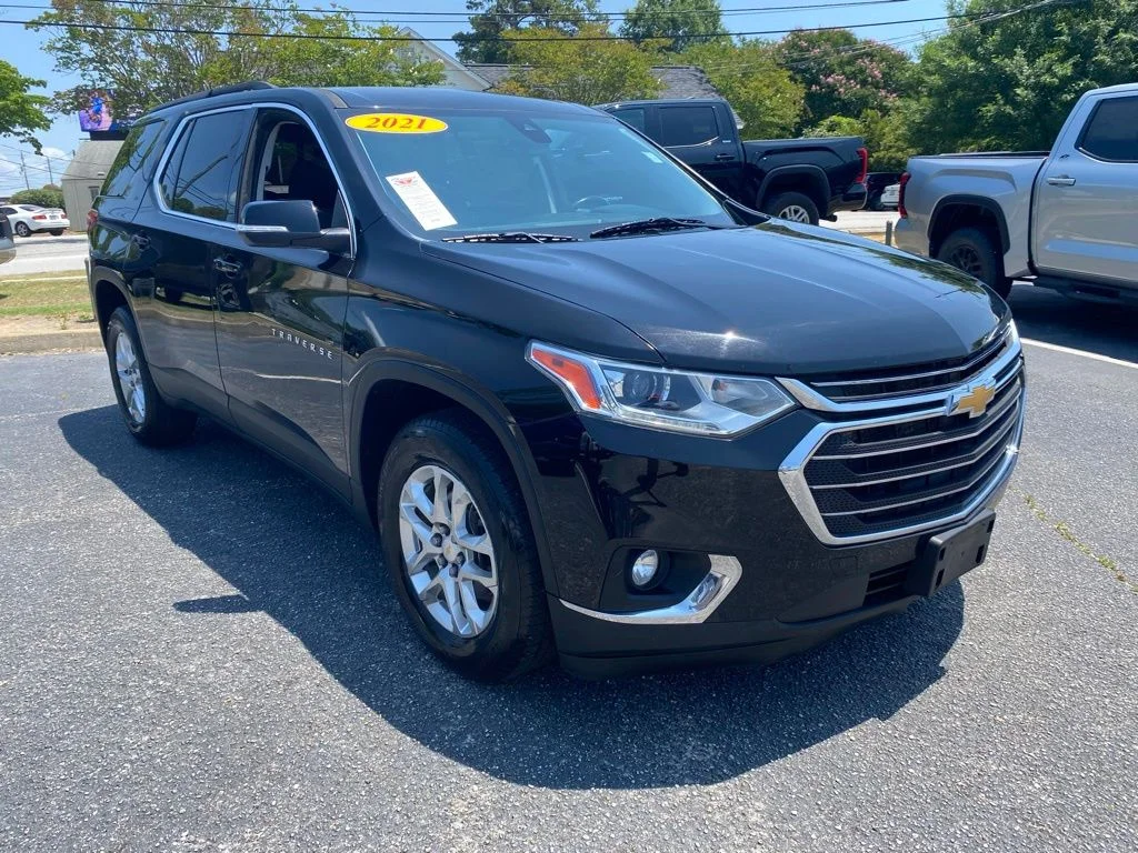Used 2021 Black Chevrolet LT image 1