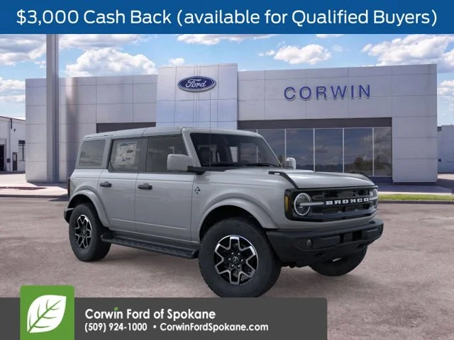 New 2026 Avalanche Gray Ford Outer Banks image 1