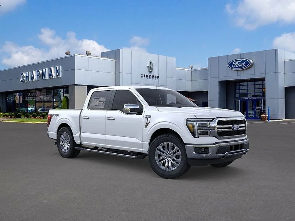 New 2026 Star White Metallic Tri-Coat Ford Lariat® image 7