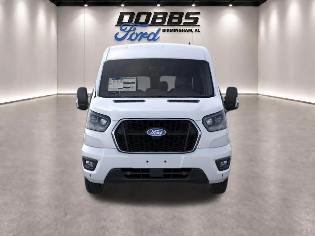 New 2026 Oxford White Ford Passenger Van XLT image 2
