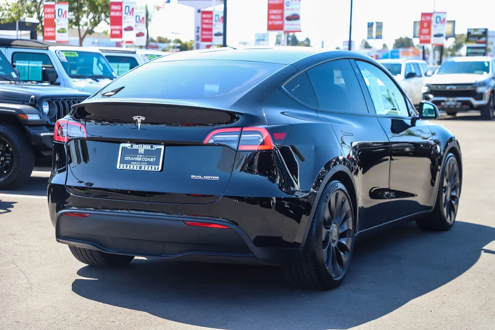 Used 2021 White Tesla Performance image 4