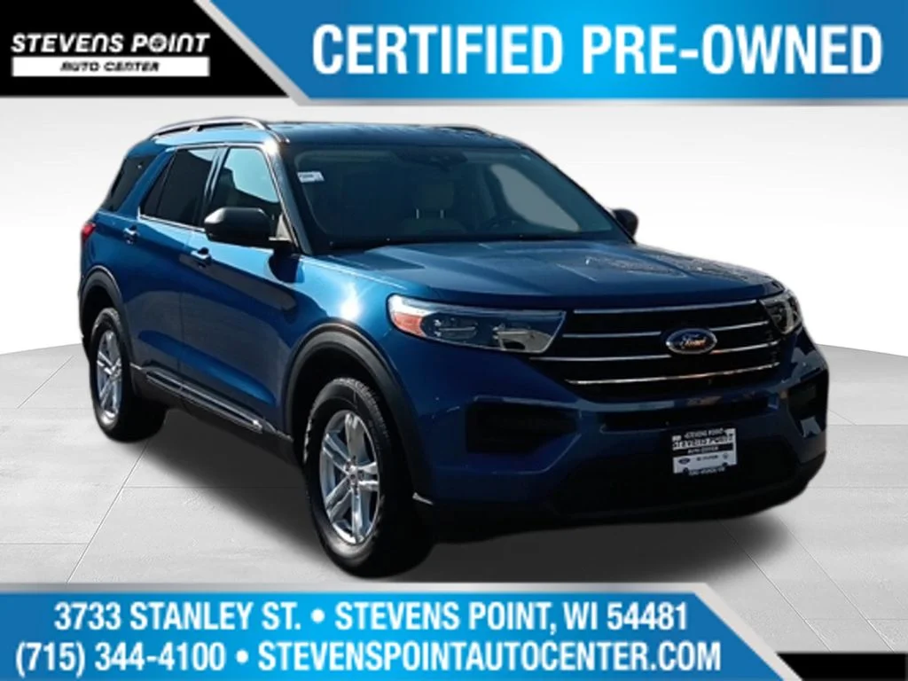 Used 2022 Atlas Blue Metallic Ford XLT image 10