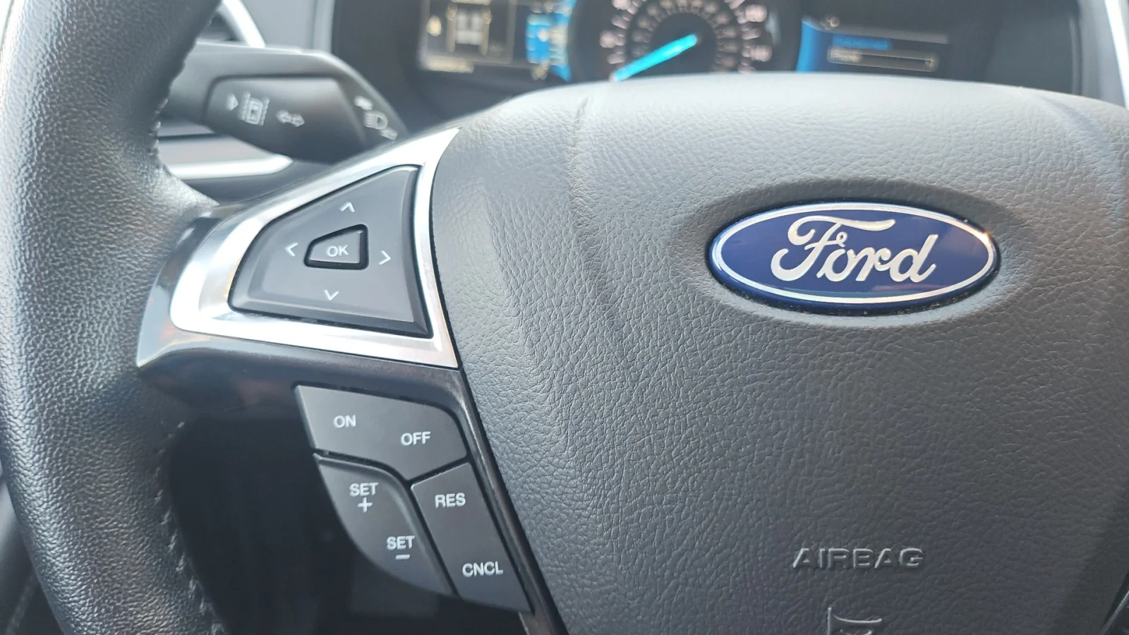 Used 2024 Red Ford 2024 FORD EDGE SEL 4DR SUV 112.2 WB AWD image 16